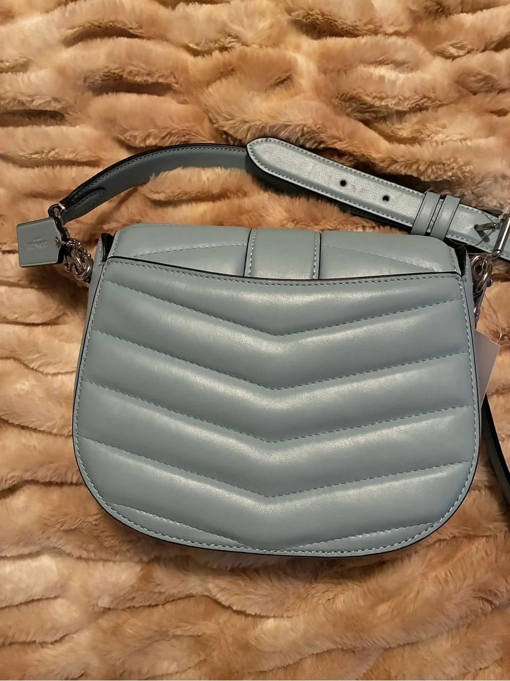 Coach Georgie Crossbody Bag in Light Blue